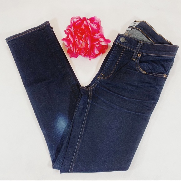 J. Crew Denim - J Crew Matchstick Skinny Jeans Dark Wash Size 25